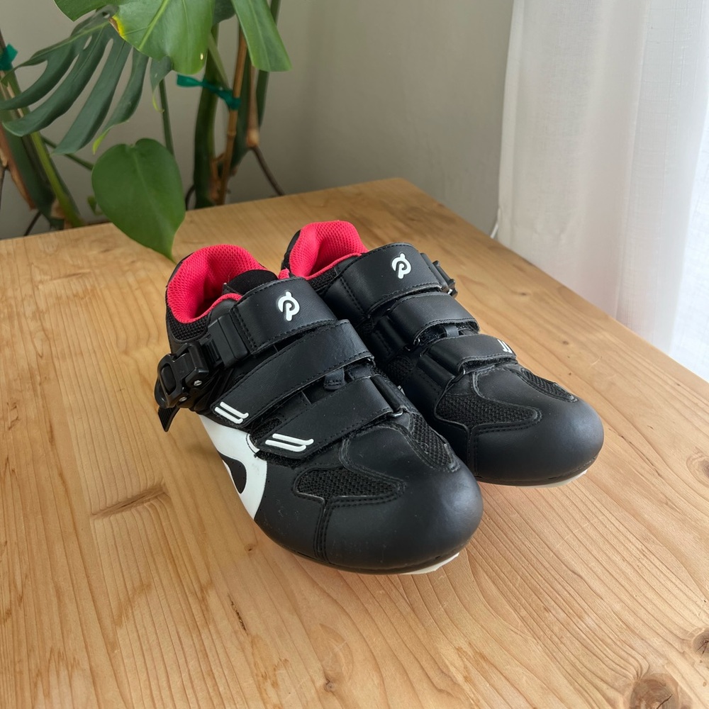Black Peloton Cycling Shoes